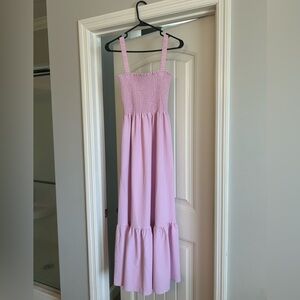 Hill House Home Anjuli Nap Dress in Ballerina Pink Crepe